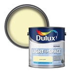 Dulux Light & Space Matt Emulsion Paint - Lemon Spirit - 2.5L