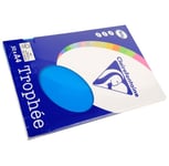 Clairefontaine Lot de 10 Ramettes 50 Feuilles Papier 160g A4 210x297 mm Certifié FSCBleu turquoise