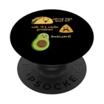 Wanna Taco Bout It Nacho Problem Guacward Funny Mexican Food PopSockets PopGrip Adhésif