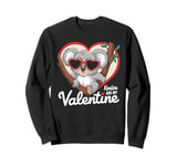 Koalas Are My Valentine Cute Koala Bear Valentines Day Sweatshirt