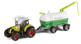 Bull Traktor med stor anhænger 1:32, assorteret (41856)