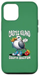 Coque pour iPhone 12/12 Pro Frites à la mouette de Castle Island, dans le sud de Boston