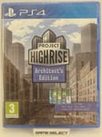 Project Highrise Édition Architecte Sony PS4 PAL ITA Italien Nouveau Scellé