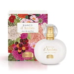 Helan, Collana d'Ambra - Parfum Femme et Homme Sensuel, Eau De Parfum de Longue Durée avec 4-5 Heures de Fragrance - Parfums Femmes et Hommes aux Notes Ambrées et Talquées, 50 ml, Made in Italy