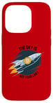 Coque pour iPhone 14 Pro Le ciel n'est pas votre limite Bitcoin Rocket