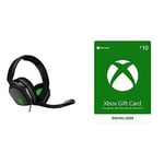 ASTRO Gaming A10 Wired Headset (Green) + Xbox Live £10 Credit [Online Code]