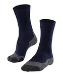 FALKE Women's TK2 Explore Cool W SO Lyocell Functional Yarn Thick Anti-Blister 1 Pair Hiking Socks, Blue (Marine 6120), 8.5-9.5