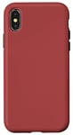 Coque pour iPhone X/XS Rouge