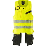 VERKTYGSVÄST, L, HI-VIS GUL/SVART