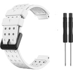 Ersättning silikonarmband för Garmin Approach S20 klockor med verktygssatser white