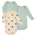 Petit Bateau Pyjamas / Natskjorte BODY US ML PACK X3