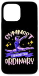 Coque pour iPhone 13 Pro Max Barres de gymnastique pour fille - Train solide - Faisceau rabattable