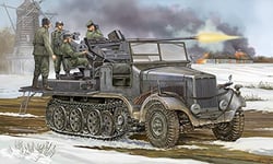 Trumpeter 1 : 35 – SD. Kfz. 6/23.7 cm Flak 37 Half Track