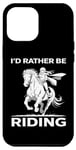 Coque pour iPhone 15 Pro Max Horse Rider Anime Girl
