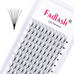 Cils Volume Russe 10D 0.07mm D Curl 13mm Extension de cils Volume Cils individuels Cluster Eyelashes pour la Beauté avec des Cils Brucelles pour