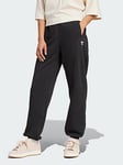 adidas Originals Essentials Fleece Loose Joggers - Black, Black, Size M, Women