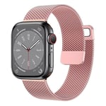 Milanese klokkerem Apple Watch 9 (41mm) - Rosa