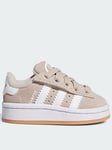 adidas Originals Campus 00s Comfort Closure Elastic Lace Shoes Kids, Beige, Size 8 Younger