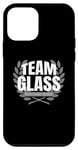 Coque pour iPhone 12 mini Verre Team Glass - Membre de la famille fière