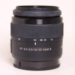 Sony Used Alpha DT 18-55mm f3.5-5.6 SAM II Zoom Lens