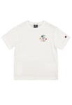 Champion Legacy Play With Graphics B (306911) - SS Crewneck T-Shirt, Bianco (WHT), 5-6 anni (XS) Bambino FW24