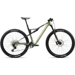 Täysjousitettu Maastopyörä Orbea Oiz M30 Chameleon Goblin Green