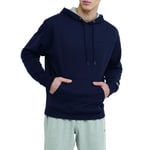 Champion Men's Powerblend Pullover Hoodie Hoody, Navy, XL UK