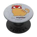 Marvel Spider-Man Miles Morales Game Spider-Cat Meow PopSockets Swappable PopGrip