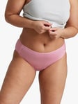 Love Luna Period Proof Midi Knickers, Pack of 2, Navy/Pink