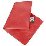 Coussin pour palette Similicuir Extérieur Rouge Housse Dossier Angle 65x45x25 Sans Garnissage rouge - rouge