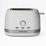 Hamilton Beach Ella 2 Slice Matte White Toaster