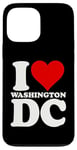 iPhone 13 Pro Max I LOVE HEART WASHINGTON DC DISTRICT OF COLUMBIA Case