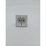 Cache pour prise de courant - GIRA - 492127 - Blanc - Rectangulaire - Intérieur - Electrique