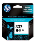 HP 337 - 11 ml - noir - original - cartouche d'encre - pour Officejet 100, 150, K7100; Photosmart C4180, C4190, D5160, D5345, D5360, D5363, D5368