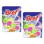 Bref WC Lot de 2 Blocs WC 50g Power Activ+ Hawa¿ ¿ Produit Nettoyant D¿tartrant toilettes