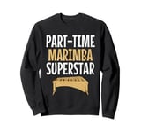 Marimba Player Musical Instrument Funny Vibraphone Sweatshirt