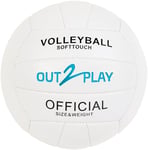 WDK PARTNER Ballon Volley Blanc T5 260GR Gonflé - OUT2PLAY