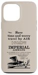 iPhone 13 Pro Max Imperial Airways Vintage 1930s Air Travel Ad Case