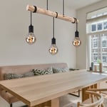 Suspensions Holzleuchte Éclairage/Lampe de Salon Poutres en Bois Wickelkabel