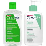 Duo nettoyant moussant CeraVe