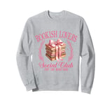 Book Lovers Social Club Bookish Demure Coquette Cutesy Sweatshirt