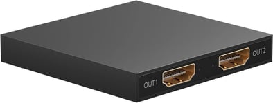 58480 Hdmi Splitter 1 In 2 Out / 4K À 30Hz (2160P) Répartiteur Hdmi/Commutateur Hdmi 1.4 Pour Deux Moniteurs À 60Hz À 1080P