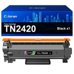 TN2420 Toner Cartridge Compatible for Brother TN2410 TN-2410 for Brother MFC-L2710DW HL-L2350DW DCP-L2530DW HL-L2370DN DCP-L2510D HL-L2375DW HL-L2310D MFC-L2730DW L2550DN MFC-L2710DN MFC-L2750DW Black