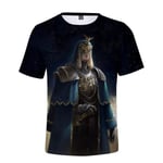 Elden Ring Herr Dam Tryckt Rund Hals Korta Ärmar T-shirt Tee Toppar C 3XL