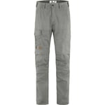 Fjällräven Mens Karl Pro Zip-Off Trousers   - Grå    - 56