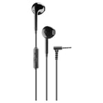 Casque Avec Microphone Filaire Cellular Line AUCAPSULE2K VOICE CAPSULE Noir