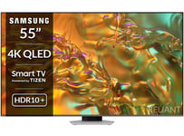 Samsung QE55Q80DATXXU 55" Q80D 4K QLED Smart TV - Free 5 Yr Warranty