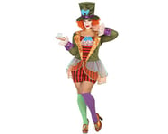 Atosa 63541 Costume Mad Hatter Woman XXL Multicolour-Carnival, Women