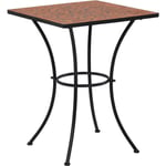 Table de bistro mosaïque Terre cuite 60 cm Céramique CFW25544