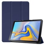 Etui Samsung Galaxy Tab A 10.1 2019 Wifi - 4g/Lte Smartcover Pliable Bleu Navy Avec Stand - Housse Coque De Protection New Galaxy Tab A 10 2019 T510 / T515 - Accessoires Tablette Pochette Smart Case !